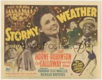 7t0344 STORMY WEATHER TC 1943 Lena Horne, Cab Calloway, Bill Bojangles Robinson, Fats Waller, rare!