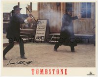 7t0071 TOMBSTONE signed LC 1993 by Sam Elliott, who's with Kurt Russell as Wyatt Earp in shootout!