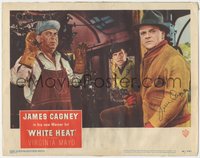 7t0073 WHITE HEAT signed LC #2 1949 by James Cagney, with train engineer with good memory for names!