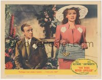 7t0463 YOU WERE NEVER LOVELIER LC 1942 beautiful Rita Hayworth tells Fred Astaire she loves him too!