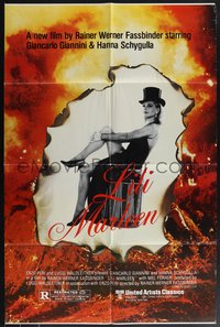 7t0944 LILI MARLEEN 1sh 1981 Fassbinder, Hanna Schygulla, Nazis, Chantrell art!