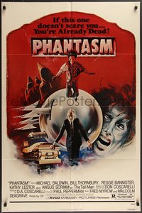 7t1006 PHANTASM 1sh 1979 if this one doesn't scare you, you're already dead, Joseph Smith art!