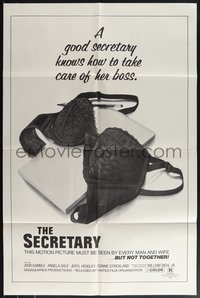 7t1057 SECRETARY 1sh 1971 she takes care of the boss, sexy image of bra on paper!