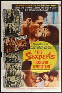 7t1064 SEXPERTS 1sh 1965 the low-down on Liz and her men, sexy images, Touched by Temptation, rare!