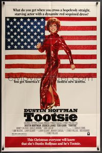 7t1128 TOOTSIE advance 1sh 1982 this Christmas everyone will know she's Hoffman and he's Tootsie!