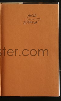 7t0130 GEORGE RAFT signed hardcover book 1974 on his biography George Raft by Lewis Yablonsky!