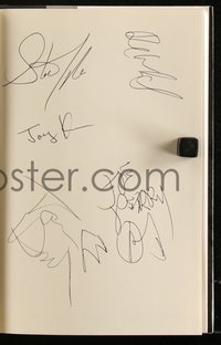 7t0151 WALK THIS WAY signed hardcover book 1997 by Steven Tyler AND the other 4 Aerosmith members!