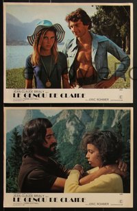 7t0264 CLAIRE'S KNEE 6 French LCs 1971 Eric Rohmer's Le Genou de Claire, Jean-Claude Brialy