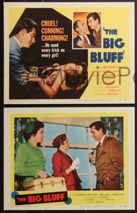 7t0486 BIG BLUFF 8 LCs 1955 John Bromfield, inside story of a lady-killer who lived up to his name!