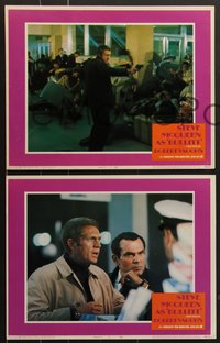 7t0493 BULLITT 8 LCs 1968 great images of Steve McQueen, Peter Yates car chase classic!