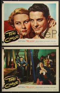 7t0666 CHASE 4 LCs 1946 Peter Lorre, Robert Cummings, Michele Morgan, Steve Cochran!