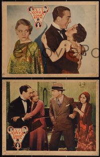 7t0695 LOVER COME BACK 3 LCs 1931 Betty Bronson, Jack Mulhall, Constance Cummings, love triangle!