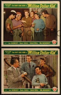 7t0676 MILLION DOLLAR KID 4 LCs 1943 East Side Kids, Leo Gorcey & Huntz Hall, Gabe Dell!