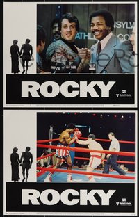 7t0655 ROCKY 5 LCs 1976 Sylvester Stallone, Weathers, Shire, Avildsen boxing classic!