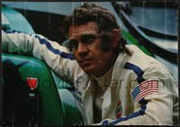 7w0921 STEVE McQUEEN 20x29 Japanese commercial poster 1970s promoting Le Mans, ultra rare!