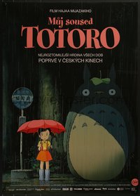 7w0303 MY NEIGHBOR TOTORO Czech 23x33 2021 classic Hayao Miyazaki anime cartoon, great image, rare!