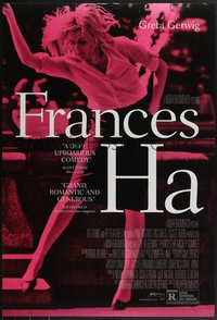 7w0513 FRANCES HA 1sh 2012 completely different image of Greta Gerwig in the title role!