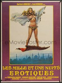 7w0370 HOUSE OF 1000 PLEASURES French 23x31 1974 Finalmente... Le mille e una notte, ultra rare!