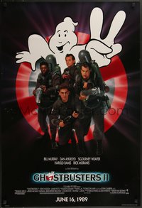 7w0520 GHOSTBUSTERS 2 style C teaser 1sh 1989 Bill Murray, Dan Aykroyd, Harold Ramis, Ivan Reitman!