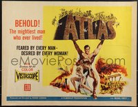 7w0860 ATLAS 1/2sh 1961 sexy Barboura Morris, mightiest gladiator Michael Forest!