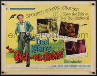 7w0872 GHOST & MR. CHICKEN 1/2sh 1966 scared Don Knotts fighting spooks, kooks, and crooks!