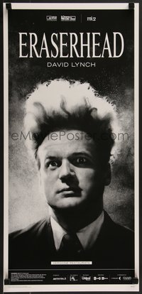 7w0250 ERASERHEAD Italian locandina R2017 directed by David Lynch, Jack Nance, surreal horror, rare!