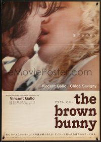 7w0938 BROWN BUNNY Japanese 2003 Vincent Gallo, Chloe Sevigny, most controversial sex movie!