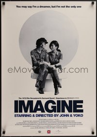 7w0968 IMAGINE Japanese R2018 completely different image of John Lennon and Yoko Ono, ultra rare!