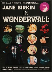 7w1055 WONDERWALL Japanese R1990s Jane Birkin, LSD, completely different sexy montage!