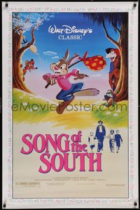 7w0669 SONG OF THE SOUTH 1sh R1986 Walt Disney, Uncle Remus, Br'er Rabbit & Br'er Bear!