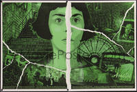 7w0058 AMELIE signed #58/200 2 18x24 art prints 2008 Mondo, art by Daniel Danger, Cut Sheet ed., Alamo!