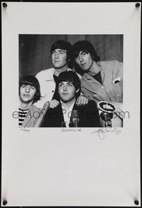 7w0060 BEATLES signed #111/500 13x19 art print 2011 by artist John Rowlands, the Fab Four in 1965!