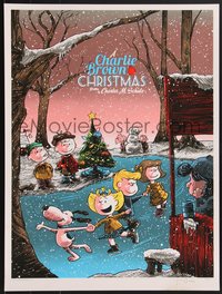 7w0061 CHARLIE BROWN CHRISTMAS signed #240/280 18x24 art print 2015 by Timothy Doyle, regular!