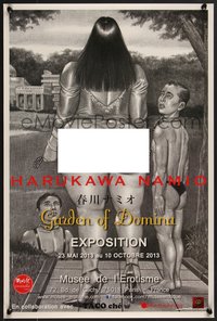 7w0853 HARUKAWA NAMIO 16x24 French art exhibition 2013 wild art by Namio Harukawa, ultra rare!