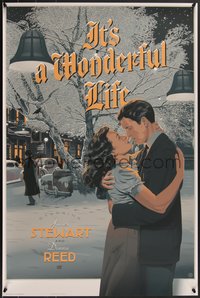 7w0046 IT'S A WONDERFUL LIFE #368/455 24x36 art print 2015 Stewart & Reed by Durieux, regular!