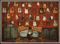 7w0048 JIMI HENDRIX #109/295 20x28 art print 2014 art by Max Dalton, regular edition!