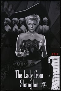 7w0051 LADY FROM SHANGHAI signed #2/20 24x36 art print 2023 by Henry Villegas, remarque edition!