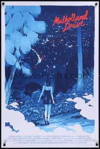 7w0052 MULHOLLAND DR. #66/275 24x36 art print 2015 Mondo, art by Sam Bosma, first edition!