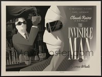 7w0091 TOM WHALEN'S UNIVERSAL MONSTERS #23/70 18x24 art print 2013 Invisible Man, variant!