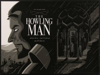 7w0094 TWILIGHT ZONE #49/70 18x24 art print 2017 Tom Whalen, The Howling Man, variant edition!