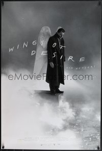 7w0731 WINGS OF DESIRE 1sh R2018 Wim Wenders German afterlife fantasy, Bruno Ganz, ultra rare!