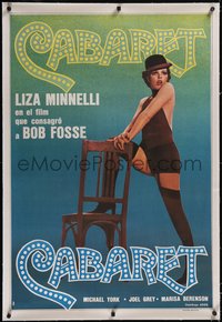 7x0432 CABARET linen Argentinean R1970s Liza Minnelli performs in Nazi Germany, directed by Fosse!