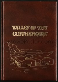 7x0062 VALLEY OF THE CLIFFHANGERS hardcover book 1975 great Jack Mathis Republic serial tribute!