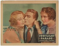 7x0241 FOOTLIGHT PARADE LC 1933 c/u of James Cagney between Joan Blondell & Ruby Keeler, ultra rare!