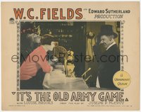 7x0250 IT'S THE OLD ARMY GAME LC 1926 best scene with BOTH Louise Brooks & W.C. Fields, ultra rare!