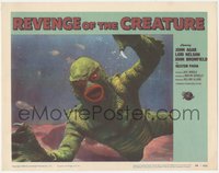 7x0274 REVENGE OF THE CREATURE LC #8 1955 best incredible super close up of the monster underwater!