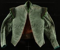 7x0017 VIRGIN QUEEN costume jacket 1955 actually worn by Jay Robinson who played Chadwick!