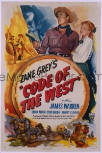 CODE OF THE WEST ('47) 1sheet