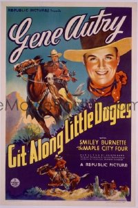 GIT ALONG LITTLE DOGIES R?? 1sheet