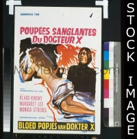 #296 COLD-BLOODED BEAST Belgian poster '71 